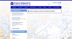 Desktop Screenshot of espoonkipparit.fi